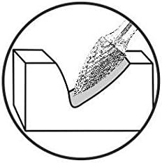 Volfram karbidne neravnine tipa G šiljasti kraj u obliku drveta Ø 0,4724 inča / Radna dužina = 0,9842 inča