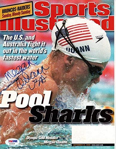 Megan Quann autographed Sports Illustrated Magazine USA Olympics PSA / DNA X23426-autographed Sports Magazines