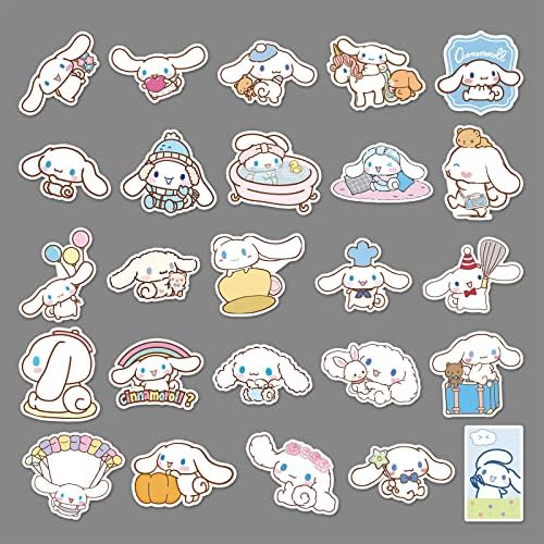 50pcs CinnaMoRoll babycinnaMoroll naljepnice za djecu Dječji dječaci Djevojke poklon, paket naljepnica za laptop, skejtbord, prtljag,