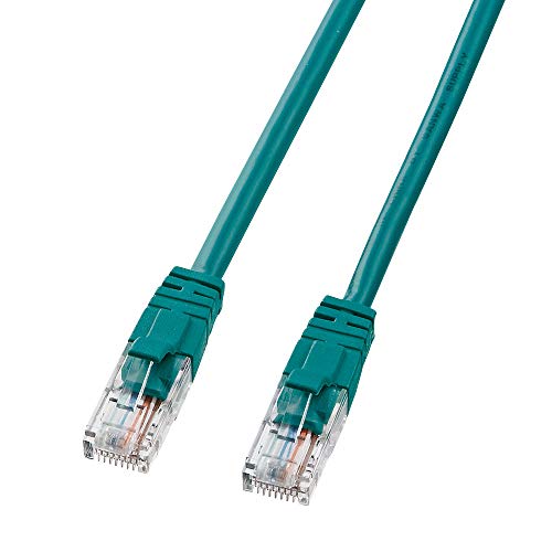 Sanwa opskrba LKB5Y-02RN Poboljšana kategorija 5 LAN kabela, 6,6 ft, crvena
