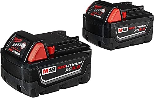 Milwaukee M18 48-11-1850 5,0 AH baterije 5,0 18V 48-11-1852