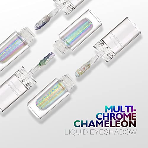 CHARMACY Chameleon svjetlucavo sjenilo, Liquid Shimmer Sparkle High Pigment Duochrome sjenilo za oči, dugotrajno bez nabijanja kozmetike