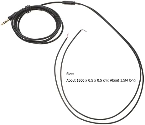 UKCOCO 1,5m za popravak slušalica LC-OFC anoksični bakreni audio žica produžni kablovi DIY slušalice za održavanje slušalica žica sa 30 jezgara