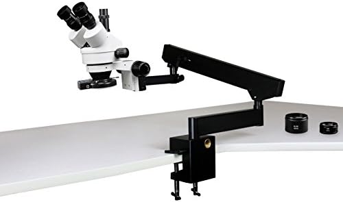 Vision Scientific VS-7FZ-IFR08 Simul-fokalni Trinokularni Zoom Stereo mikroskop,okular 10xwf, zum 0,7 x-4,5 x, uvećanje 3,5 x-90x,