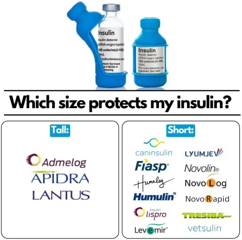 Boplina sigurna inzulinska boca za zaštitu / rukava za dijabetes, za višekratnu, fleksibilnu silikonsku zaštitnu rukav, šareni 5-pakovanje,
