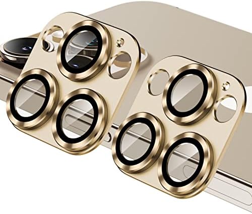 [2 Pakovanje] iPhone 14 Pro Max/iPhone 14 Pro zaštita sočiva kamere, Anti Scrach kaljeno staklo zaštitni poklopac ekrana, Aluminijska