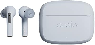 Sudio N2 Pro True Bežični uši uši u ušima sa ANC-om - Multipoint Connection, IPX4 vodootporan, USB-C i bežično punjenje, mikrofon,