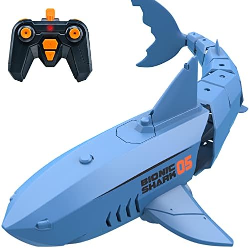 ALPHAREV daljinski upravljač Morski igračke za 3 4 5 6-godišnji dječaci A801 ​​igračke za morske pse za djecu, simulirani RC morski