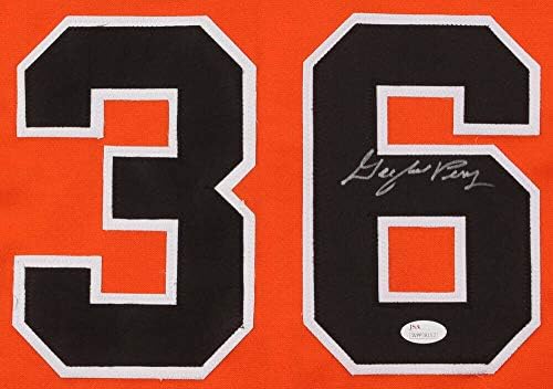 Gaylord Perry Autographied Jersey - JSA COA!