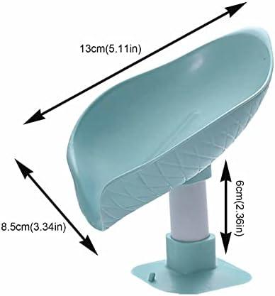 Držač sapuna u obliku listova sapunica sa sapunom za tuširanje sapunica za kupaonice kutija za spajanje ladica za ponovnu upotrebu