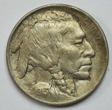 1913 Buffalo Nickel, tip 2