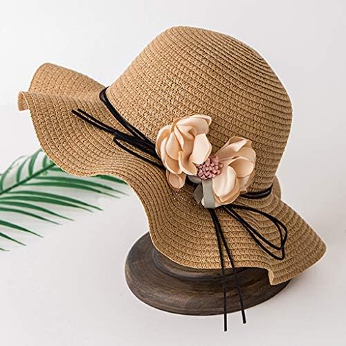 Sklopivi cvijeće Slamne šešire za žene Ljetna prozračna pakiranje diskete za zaštitu od sunca zaštitna plaža