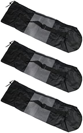 LIOOBO Yoga Mat torba ruksak ruksak Yoga Mat mrežasta torba 3kom Yoga Mat Carrier torba sa podesivim remenom Yoga Mat torba za nošenje
