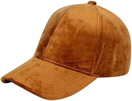Unisex Vintage baršunasta bejzbol kapa trendi jednobojna jesen zima Tata šešir za zaštitu od sunca pokloni za žene i muškarce