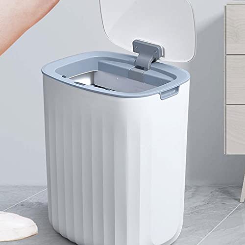 Allmro Male smeće može se vodootporno senzorski smeće može, kupatilo kanta za smeće sa poklopcem, uredsko otmjensko smeće može