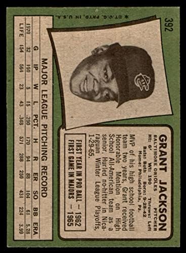 1971 FAPPS 392 Grant Jackson Baltimore Orioles Ex / MT Orioles