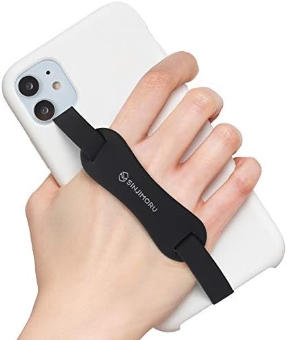 Sinjimoru univerzalni Silikonski držač za telefon, kao stalak za mobilni telefon, sa elastičnom trakom za prst telefona za futrolu