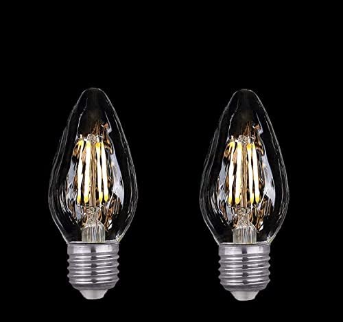 Qixivcom 8W F15 LED sijalice sa mogućnošću zatamnjivanja LED trijem sijalica 80W ekvivalentno dnevno svjetlo 4000K 800LM E26 Edison