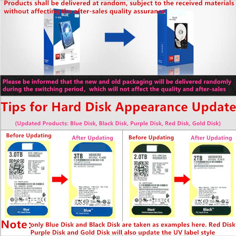 HDD za zlato 1TB 3.5 SATA 128MB 7200RPM za interni HDD za klasu preduzeća & nbsp; HDD za WD1005VBYZ WD1005FBYZ