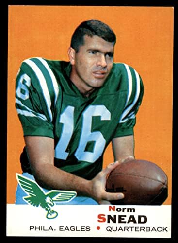 1969 TOPPS 85 Norm Snad Philadelphia Eagles Nm Eagles Wake Forest