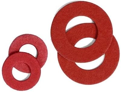 147pcs m3.17 crvene čelične brtve za brtvljenje prstena ravnih perilica zapečaćene prstenove izolacije vodootporne brtve
