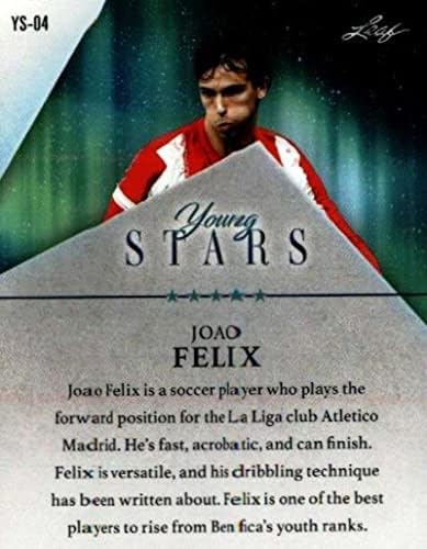 2021 LIST Mlade zvijezde Multi-sport smaragd 4 Joao Felix / 50 trgovačka kartica