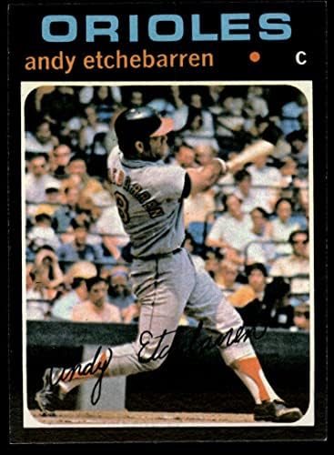 1971 TOPPS 501 Andy Etchebarren Baltimore Orioles NM / MT Orioles