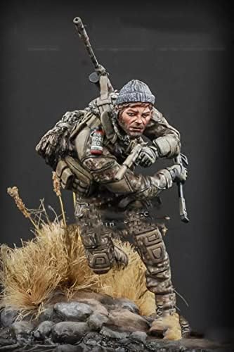 Goodmoel 1/24 afganistanski komplet modela Commando smole / Nesastavljeni i neobojeni komplet za livenje pod pritiskom vojnika / LQ-529