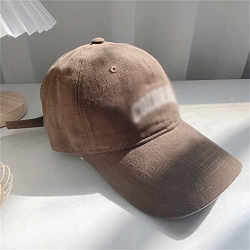 MHYFC Show Face mala bejzbol kapa ženska slova vezeni šešir od Pačjeg jezika za muškarce i žene Plus size vanjski šešir za sunce