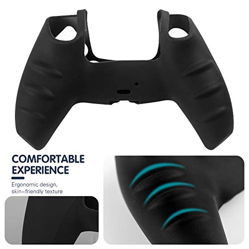 PS5 kontroler Skins protiv klizanja silikonska poklopac zaštitnika za zaštitu ručke za rublje otporna na prašinu za PS5 PlayStation