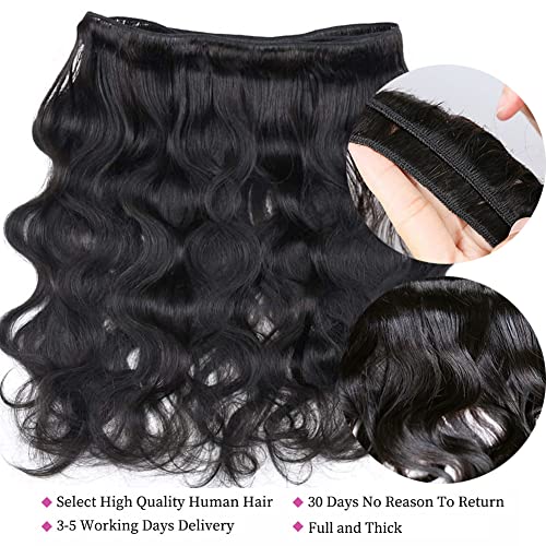 Body Wave snopovi 18 18 18 neobrađeni Djevičanski Brazilski Remy Body Wave Human Hair Weave snopovi za crne žene slobodni dio meke