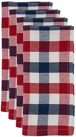 Saro Lifestyle Check'd Collection Gingham Provjerite salvete, 20 x20, više