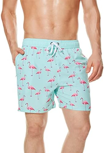 LETSHOLIDAY muški elastični pojas kupaćih gaćica za brzo sušenje kupaćih kostima za plažu sa džepovima sa patentnim zatvaračem