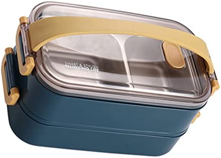 Kontejneri od nehrđajućeg čelika Bento dvostruko-sloj vanjski nehrđajući čelik Prijenosni kontejner za skladištenje hrane izolirani