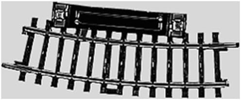 Marklin 2229 Zakrivljena' K ' Staza 1/2 15 Stepeni