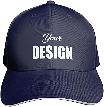 Prilagođena bejzbol kapa sa vašim tekstom, personalizirani šeširi podesive kamionske kape klasični šešir za muškarce i žene Hip Hop