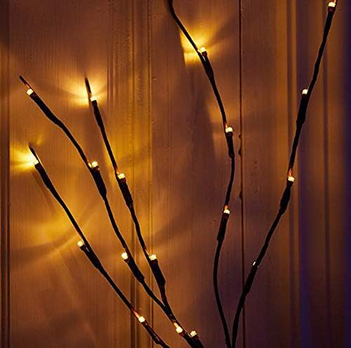 Grewtech Led Willow Vine LED osvijetljene grane grančice 20, 40, 60, 80, 100 LED svjetla vještačko drvo vrba grane lampa za uređenje
