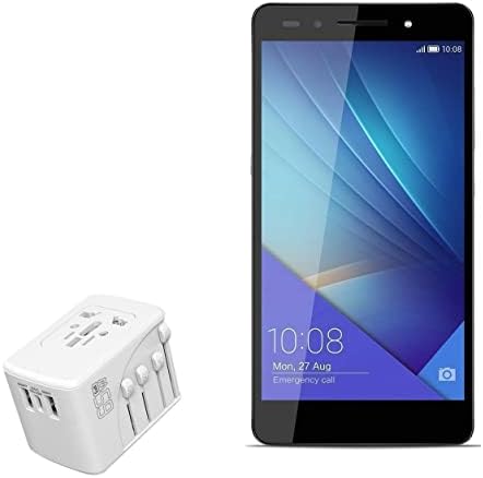 BoxWave Charger kompatibilan sa Honor 7-International PD zidnim punjačem , 3 USB International charge adapterom i pretvaračem za Honor