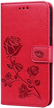 Samsung Galaxy A02s torbica za novčanik, Szyz Classic Rose Flower Shockproof PU kožna magnetna kopča za telefon sa preklopnim postoljem