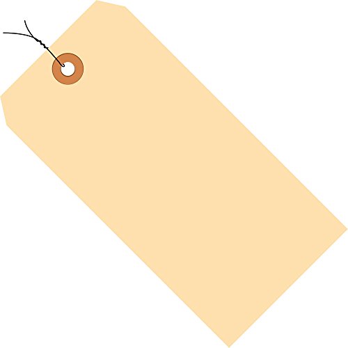 Oznake za otpremu Top paketa, unaprijed ožičene, 13 Pt, 5 1/4 x 2 5/8, fluorescentna narandžasta