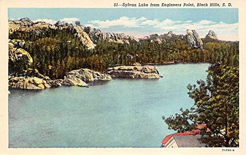 Sylvan Lake Black Hills, Južna Dakota SD razglednice