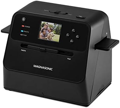 Magnasonic All-in-One Film & Photo Scanner, rezolucija od 14MP, pretvara fotografije 4x6, 35mm/110/126 Film & 135 klizi u digitalne