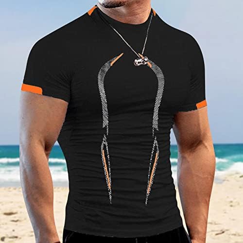 Majice za muškarce pamuk ljetni fitnes sportski trening prozračne majice duksevi za rastezanje mišića