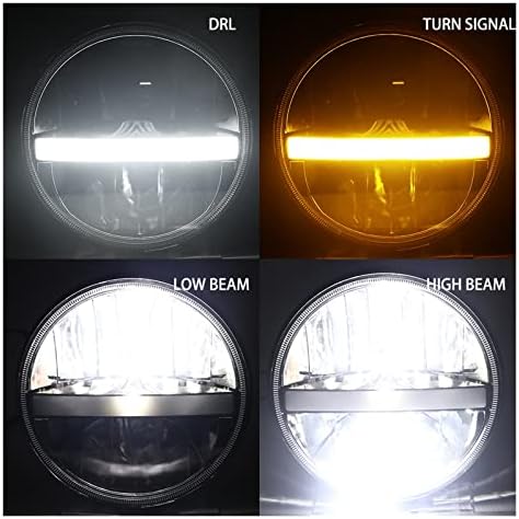 7 inčni LED okrugli farovi sa DRL Hi Lo Beam Fara fit kompatibilan sa Lada kompatibilnom sa nivom 4x4 Offroad auto priborom kompatibilnim