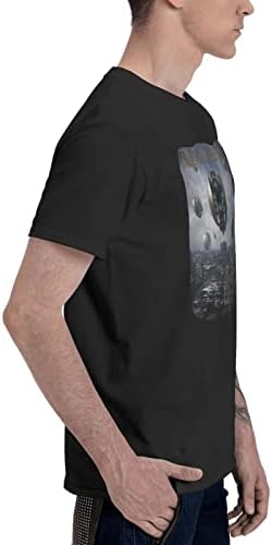 Muška majica pamučne grafičke majice kratkih rukava majica crne boje