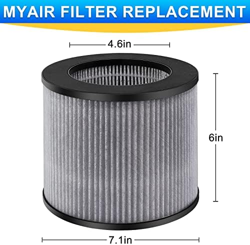 Zamjena my-air filtera za Bissell MYair lični Filter za pročišćivač zraka 2780 2780a 2780p 2780b 27809, zamjenski Filter 2801