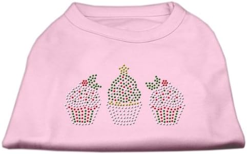 Mirage Pet proizvodi Božićni cupcakes košulja za kućne ljubimce, mala, svijetlo ružičasta