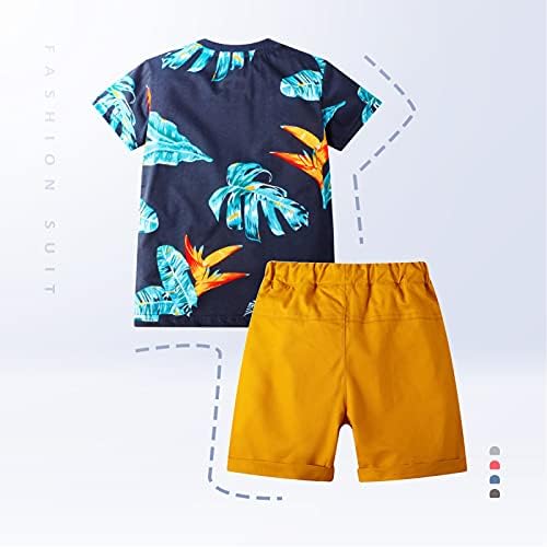 JKJM dječak Odjeća T-Shirt & amp; šorc postavlja Little Kids Summer Outfits 2-7T