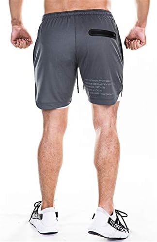 Andongnywell Muške trke Brze suho lagane terenske kratke hlače sa džepovima treniraju atletske kratke hlače