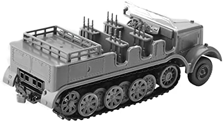 NATEFEMIN plastike 1: 72 skala Drugog svjetskog rata njemački Sd.Kfz.7 Polugusjenični 4D model vozila za simulaciju modela vozila za model prikaza kolekcije
